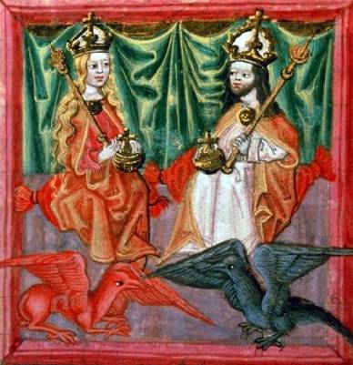 Charles Ier de Luxembourg et Blanche de Valois